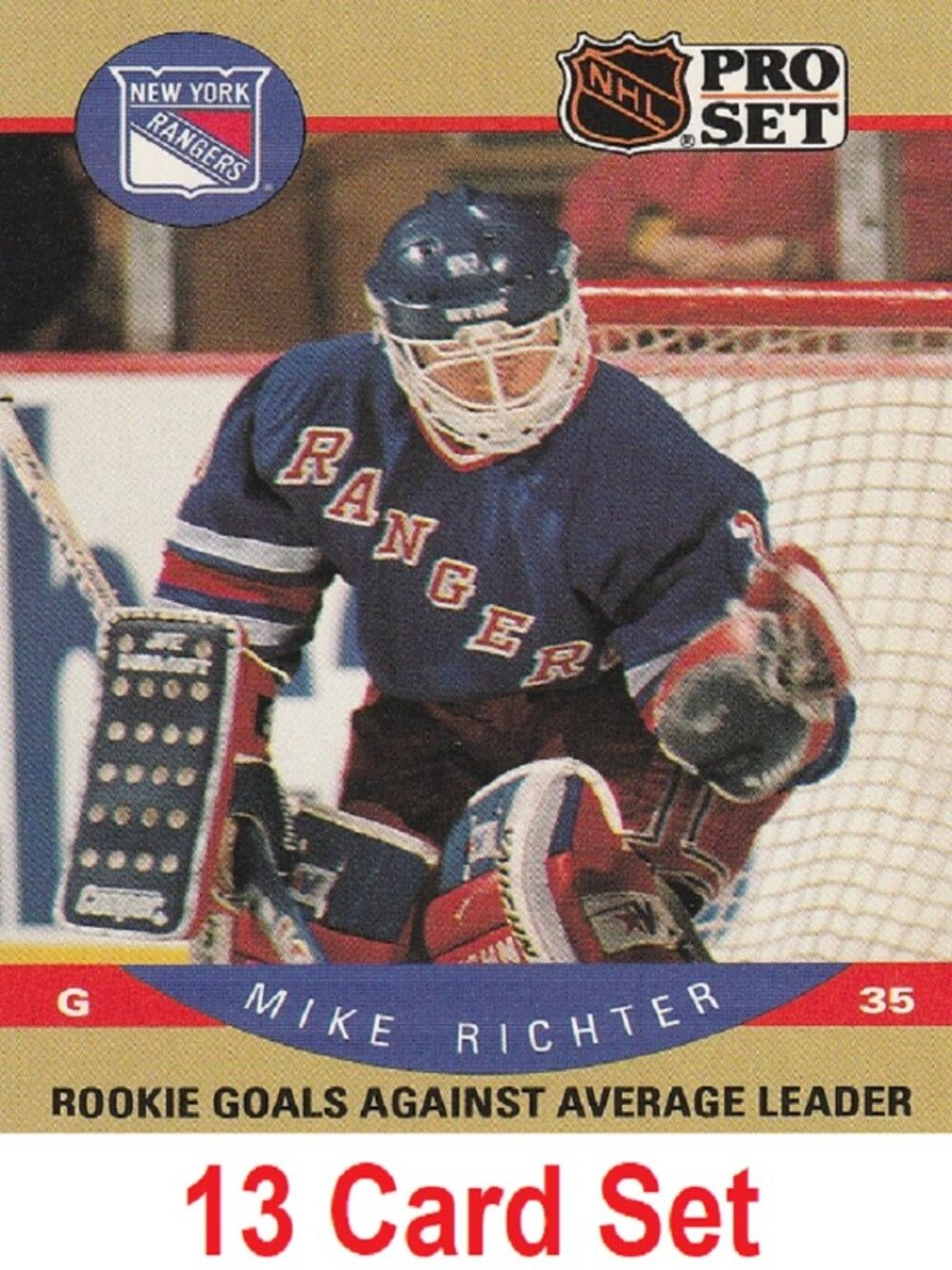 Mike Richter Hockey Card Collection